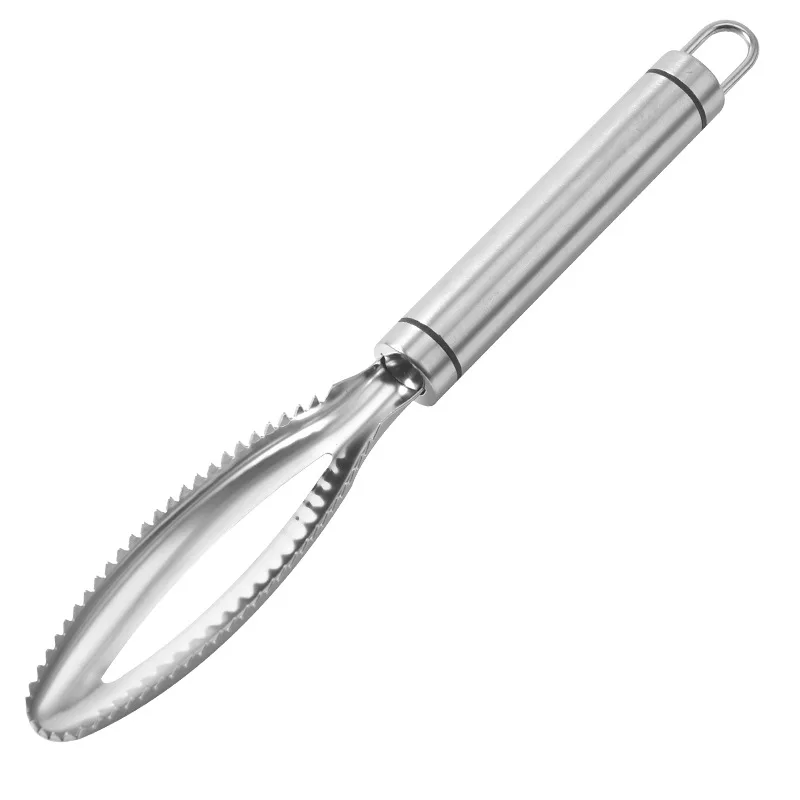 Kitchen Accessories Stainles Fish Scales Scraping Graters Fast Remove Cleaning Peeler Scraper Bone Tweezers Tool Gadge
