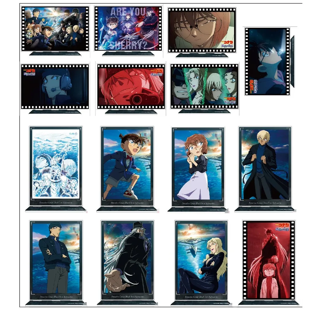 

Anime Morofushi Haibara Akai Matsuda Furuya Game Detective Conan Acrylic Stand Doll Figure Model Plate Cosplay Toy for Gift
