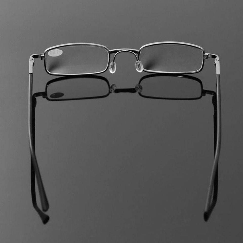 Portable Eye Protection Reading Glasses Ultralight Metal Presbyopic Eyewear Hyperopia Glasses for Men Women