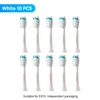 10 Pcs Replacement Brush Heads For E819 E810 EC810 Ultrasonic Electric Toothbrush Soft Bristle Nozzles with Sealed Package 2