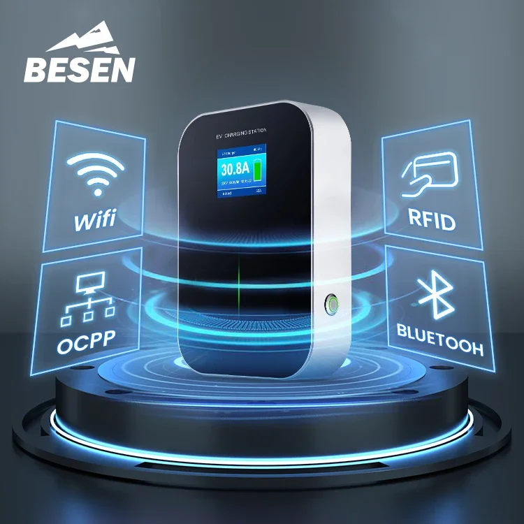 베센 제조사 전기차 충전기 6.1미터 TPU 타입 1 케이블 ETL 인증 앱 와이파이 7kW 32A EV 충전기