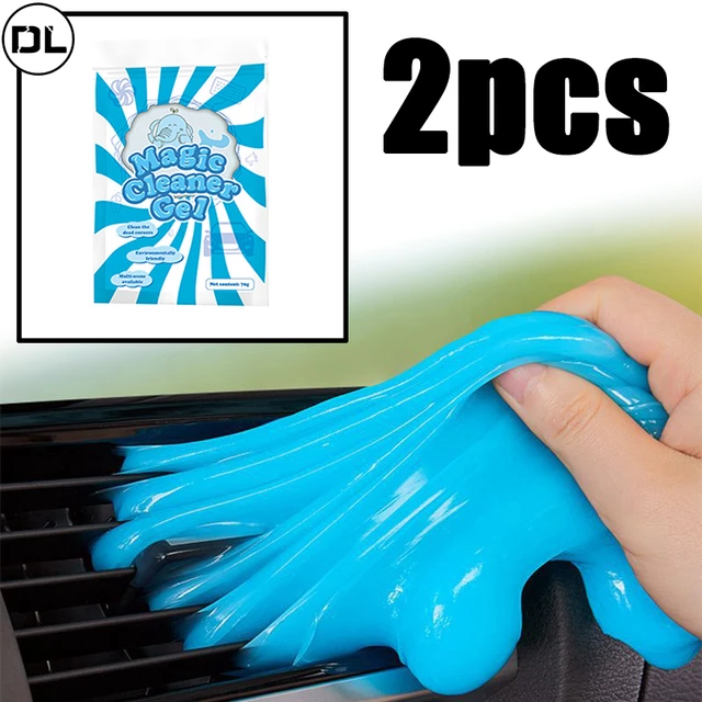 Car Interior Cleaning Gel Auto Slime Cleaner Dust Cleaning Gel Magic Dust  Remover Glue Computer Keyboard Dirt Cleaner