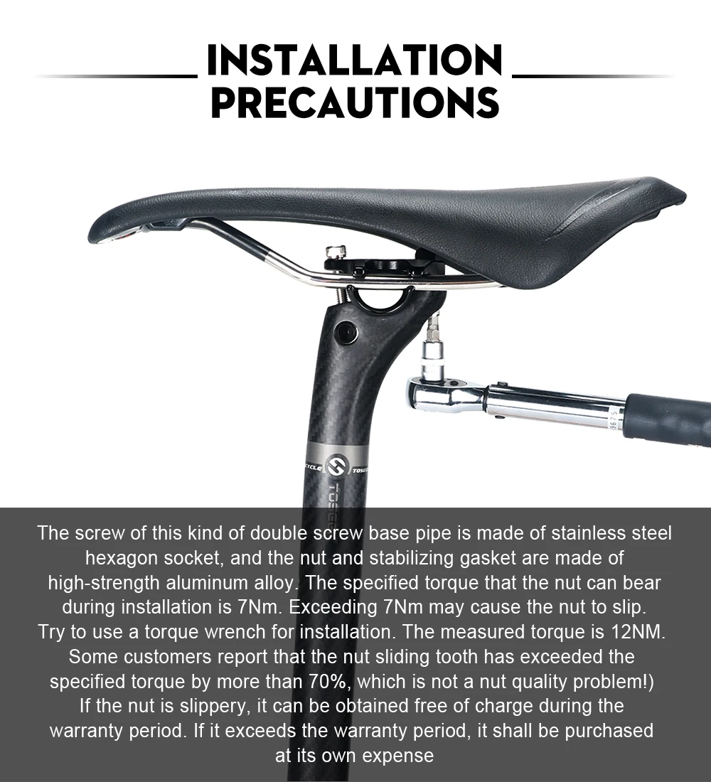 TOSEEK Sattelstütze Carbon 3K Weave Matt Offset 20mm 27.2/30.8/31.6mm Länge 350/400mm Fahrrad-Sattelstützenteile MTB Carbon Kanu – Detail 18
