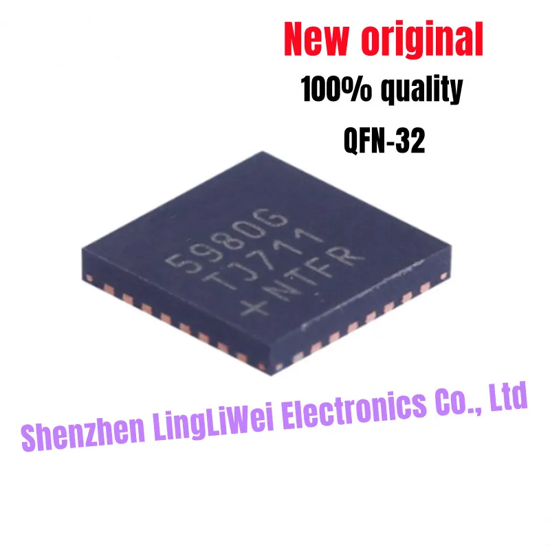 

(2-10piece) 100% New 5980G MAX5980G QFN-32 Chipset