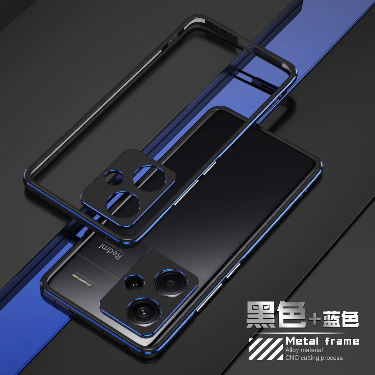 

Чехол для Xiaomi Redmi Note 13 Pro Plus, бампер, металлический ударопрочный алюминиевый корпус, защитный чехол для камеры Note13Pro