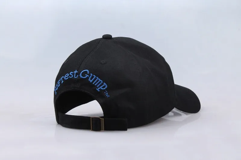 Outdoor Forrest Bubba Gump Red Cap Shrimp CO. Baseballmütze Forrest Gump Kostüm Cosplay Bedruckte Stickerei Sporthüte – Detail 7