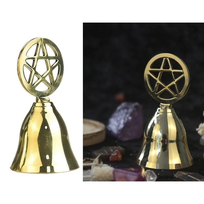 

School Church Brass Handicrafts Large Engraved Bells Produce Clear Sound