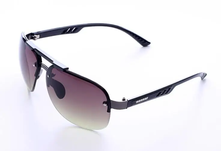 

2024 New Fashion Sunglasses Men Sun Glasses Women Metal Frame Black Lens Eyewear Driving Goggles UV400 A10