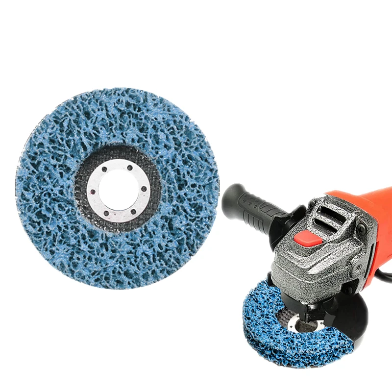 

Poly Strip Disc Abrasive Wheel Paint Rust Remover Clean Grinding Wheels for Motorcycles Durable Angle Grinder Car 100/115/125mm