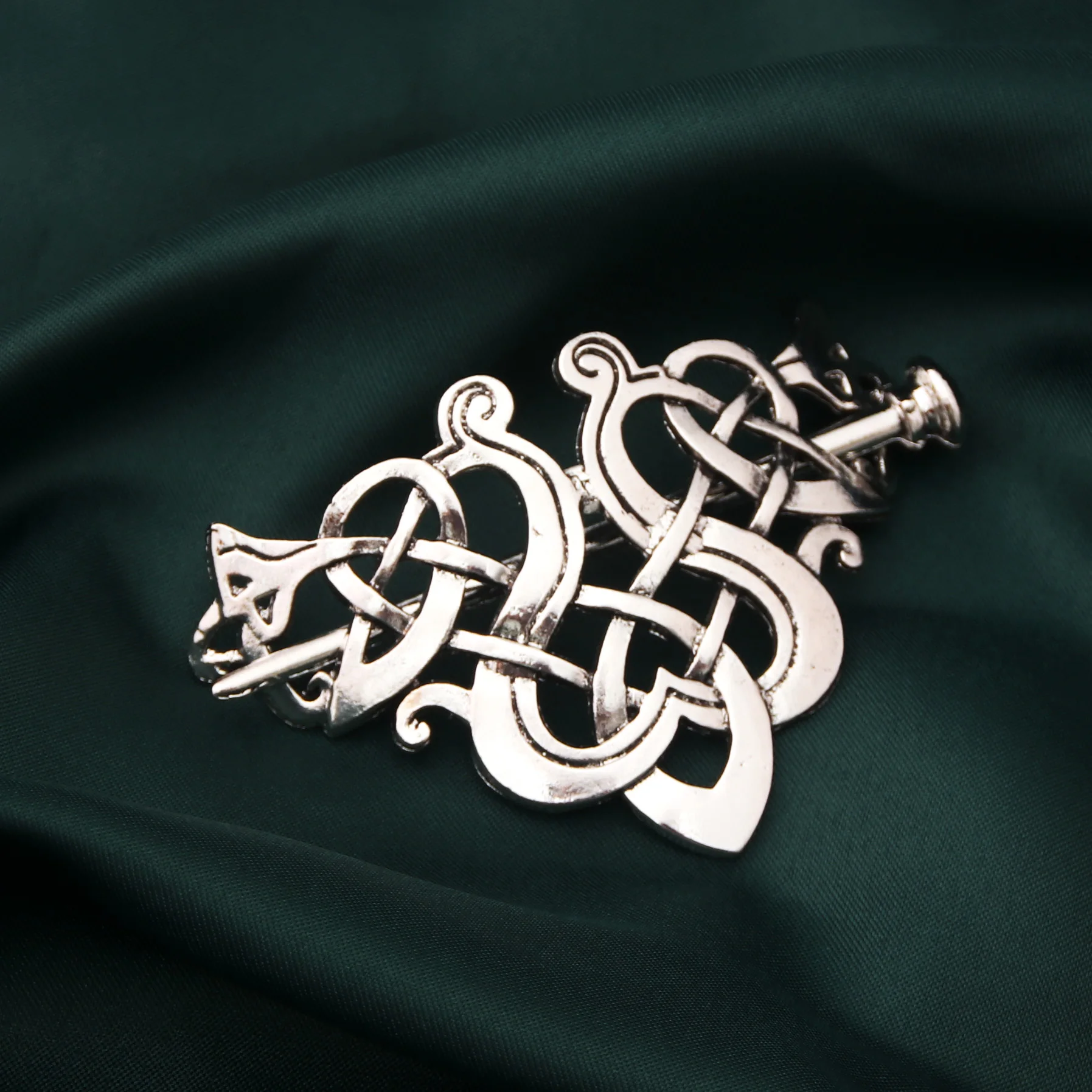 빈티지 노즈 바이킹 매듭 클립, 비녀 헤어 클립, 여성 남성 및 소녀 헤어 액세서리, 쥬얼리, 고품질 