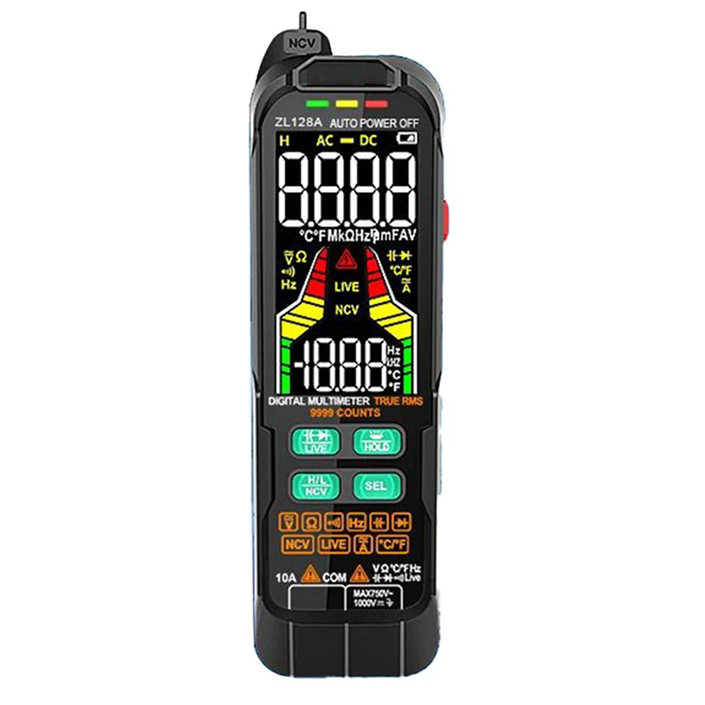 

9999 T-RMS Digital Multimeter Alternating Current Voltage Multimetro True RMS Capacitance ZL128A/ZL128B Digital Multimeters