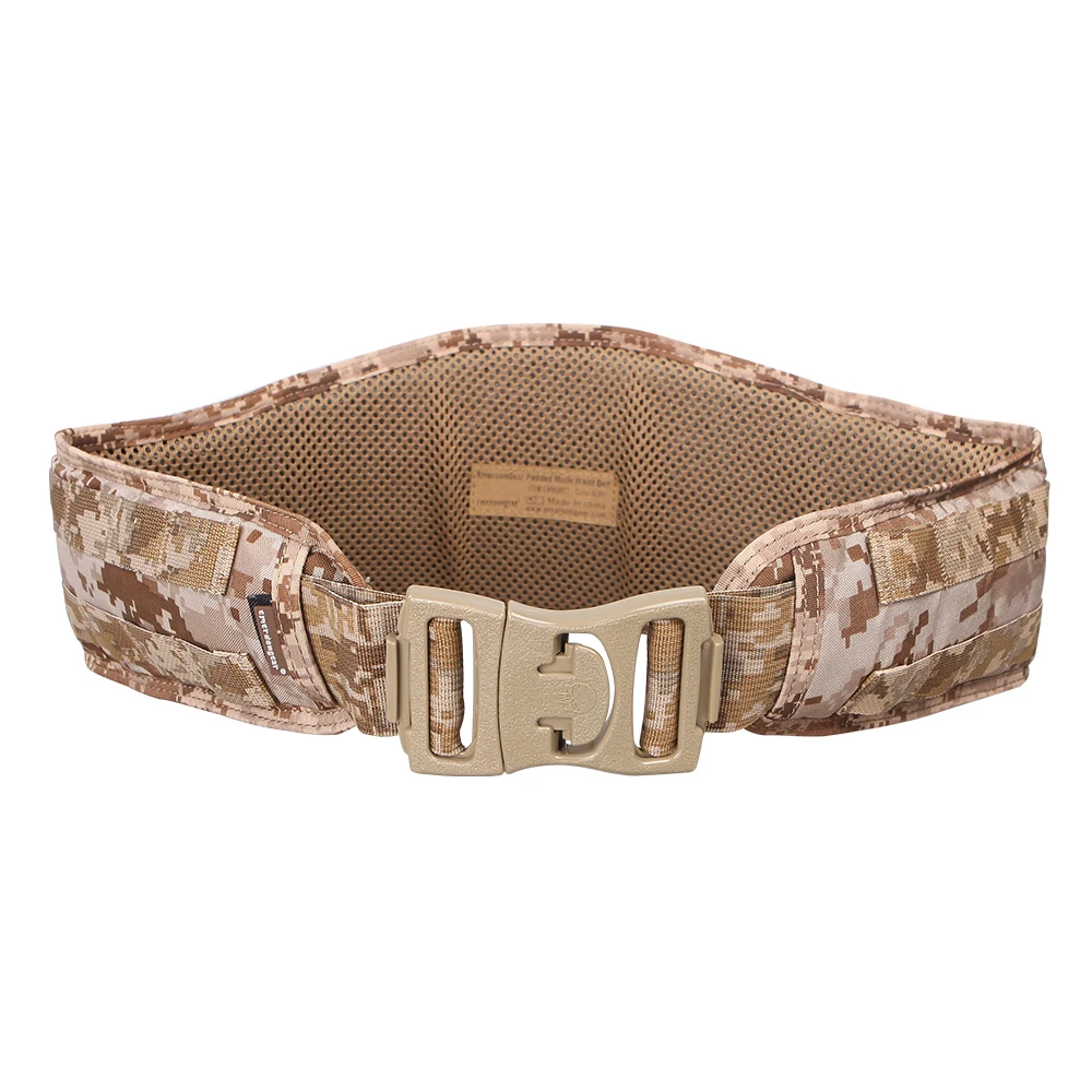 IDOGEAR Cintura Tattica Molle Cintura Militare Cintura modulare per rigatori Cintura da Combattimento Regolabile con Cintura Interna e Set di Cinture Esterne (Medium, Ranger Green