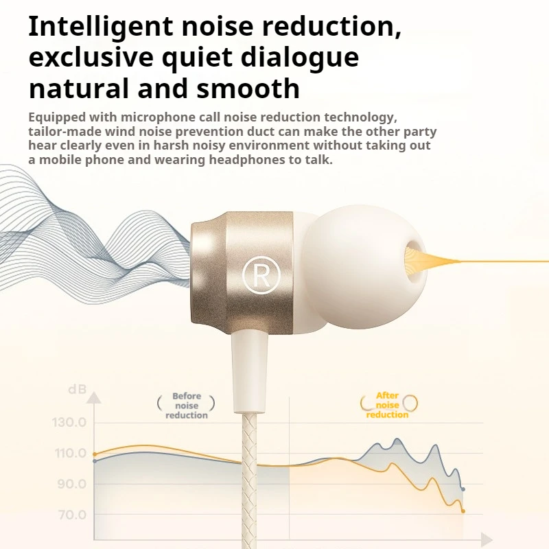 EARDECO 6D Stereo Wired Gaming Earphones with Magnetic In-Ear Design