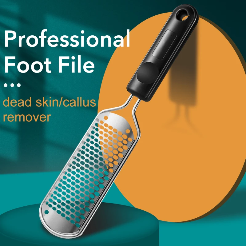 1PcsFootFileforPedicureStainlessPedicureToolsDeadDeadSkin