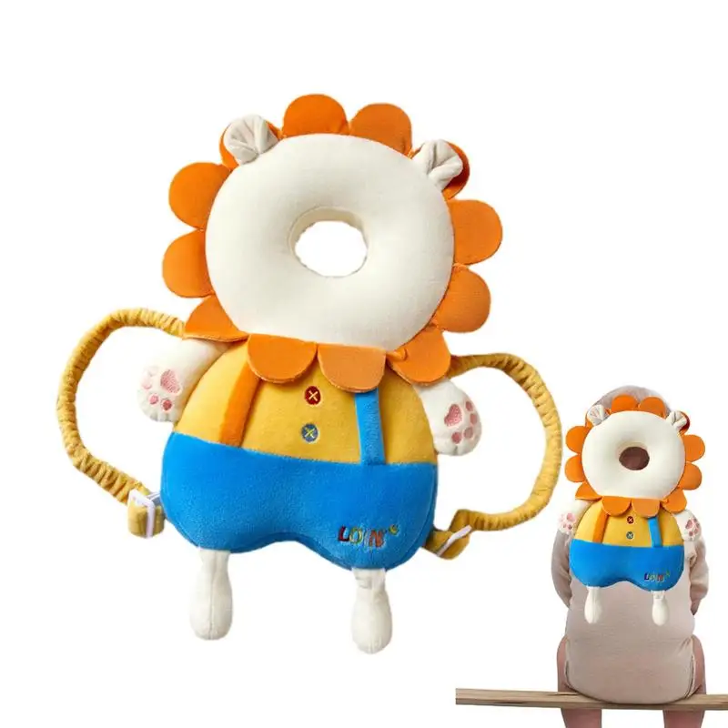 Baby Fall Pillow New born Head Protector Backpack Cartoon Anti Fall Back Pillow Headrest Baby Cushion For Baby Head Protection
