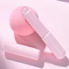 Nail Art Silicone Applicator Stick Portable Round Head Pigment  Soft Brush Like Fingertips Lipstick Q-elastic Smudge Makeup Tool 2