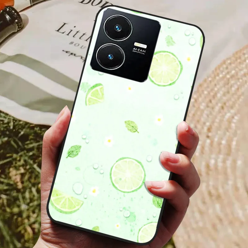Fashion Painted Black Silicone Soft Back Cover