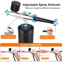 Nail Airbrush Portable Cordless Airbrush Mini Airbrush Sprayer Gun for Nail Art,free shipping,2026 HOT 2