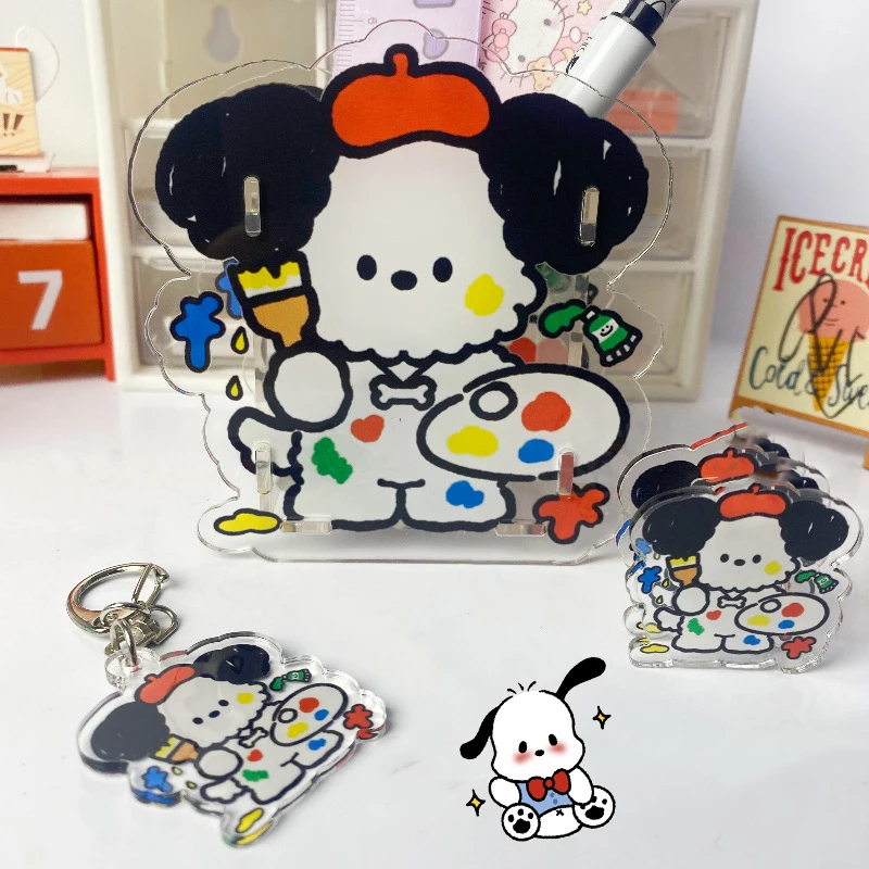 

Sanrio Pachacco Cute Cartoon High Capacity Holder Pencil Storage Pack Stationery Organizer Cosmetic Makeup Brush Storage Box