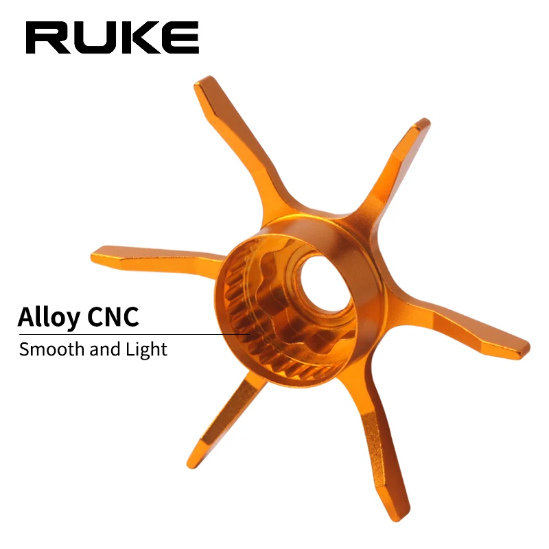 Ruke Fishing Reel Accessorie Handle Spanner For D Type Wheel Aluminum Alloy Weight 6.3g/pc For Reel DIY Many Color