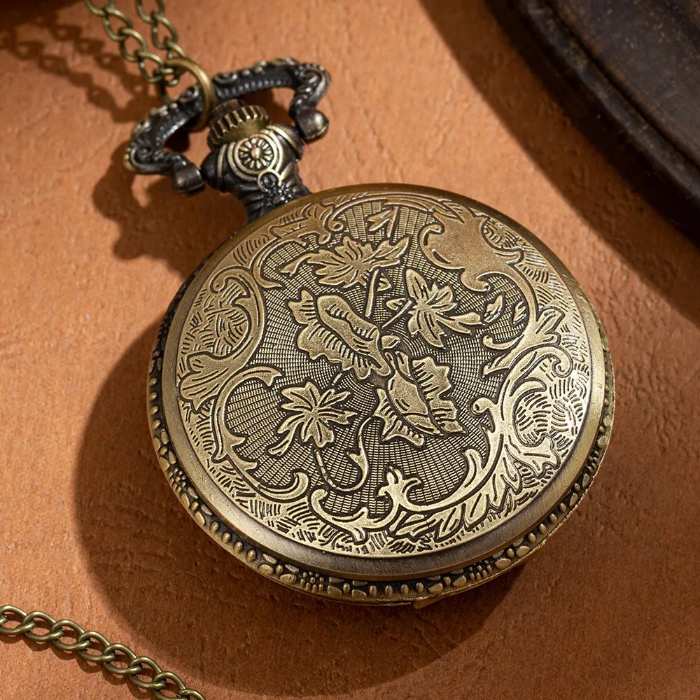 Motorcycle Retro Punk Style Unisex Pocket Watch pocket watch