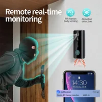 IP65 Wireless WIFI Smart Doorbell Video Intercom with Camera for Home Security PIR Motion Detection Night Vision Tuya Door Bell - Image 3