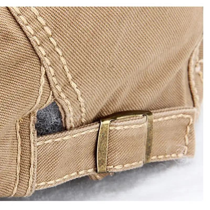 Hot Sale Summer Outdoor Flat Hat Sports Cotton Beret Caps Solid Color Casual Peaked Caps Unisex M Label Stylish Casual Sun Hats