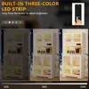 67" LED Storage Cabinet with Charging Station, Sockets & USB Ports For Kitchen Pantry, Microwave Hutch, Buffet Sideboard 5