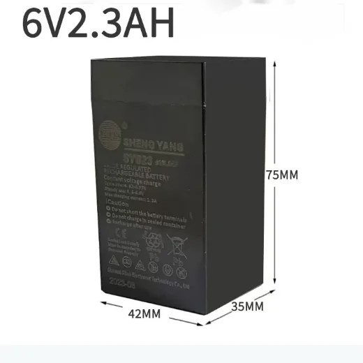 6V2.3AH Battery Rechargeable lead-acid Accumulator for Electronic Scale Instrumentation