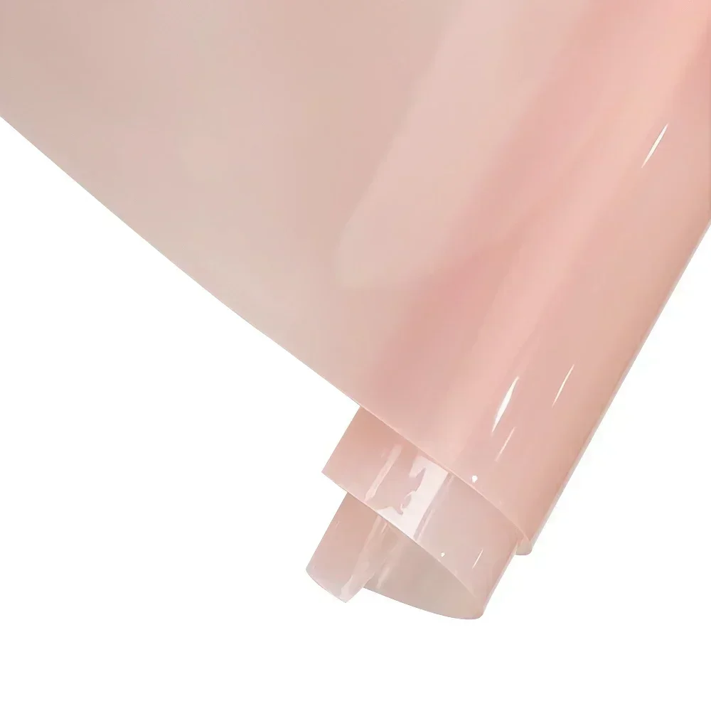 Tote Print Jelly Color vinyl roll TPU Transparent faux leather fabric for DIY sewing mackintoshes Home Hair Clip bag material