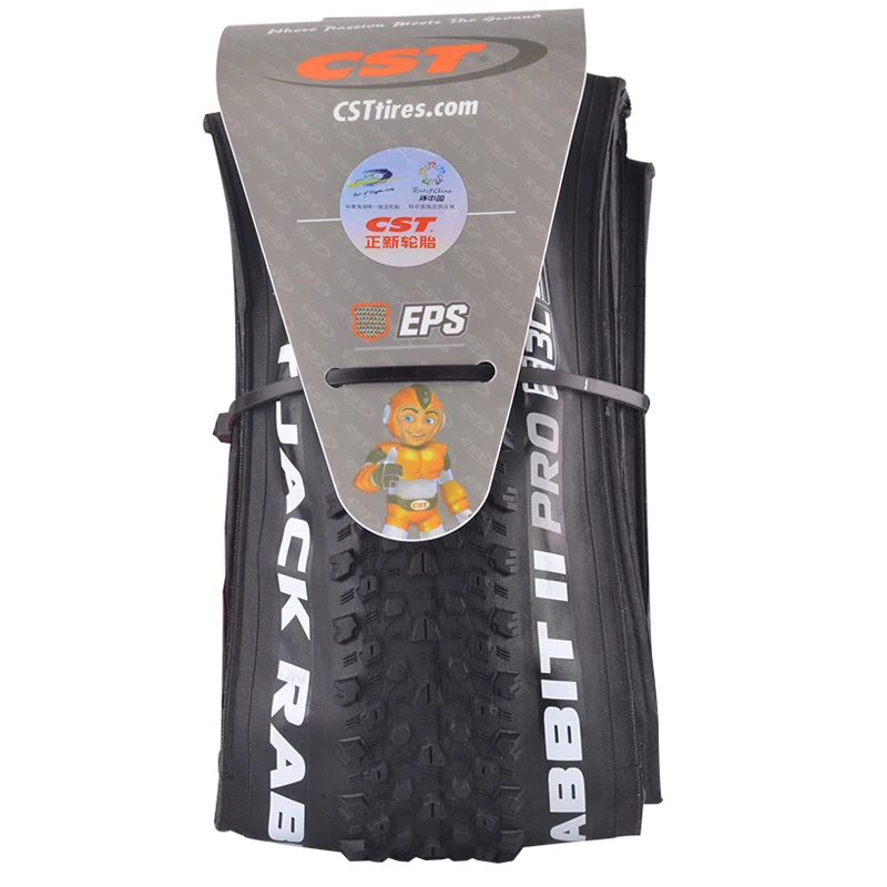 Pneumatico Bici CST Jackrabbit 27.5x2.1 – Filo Nero, MTB, Manopole Ravvicinate Per Cross Country, Protezione EPS