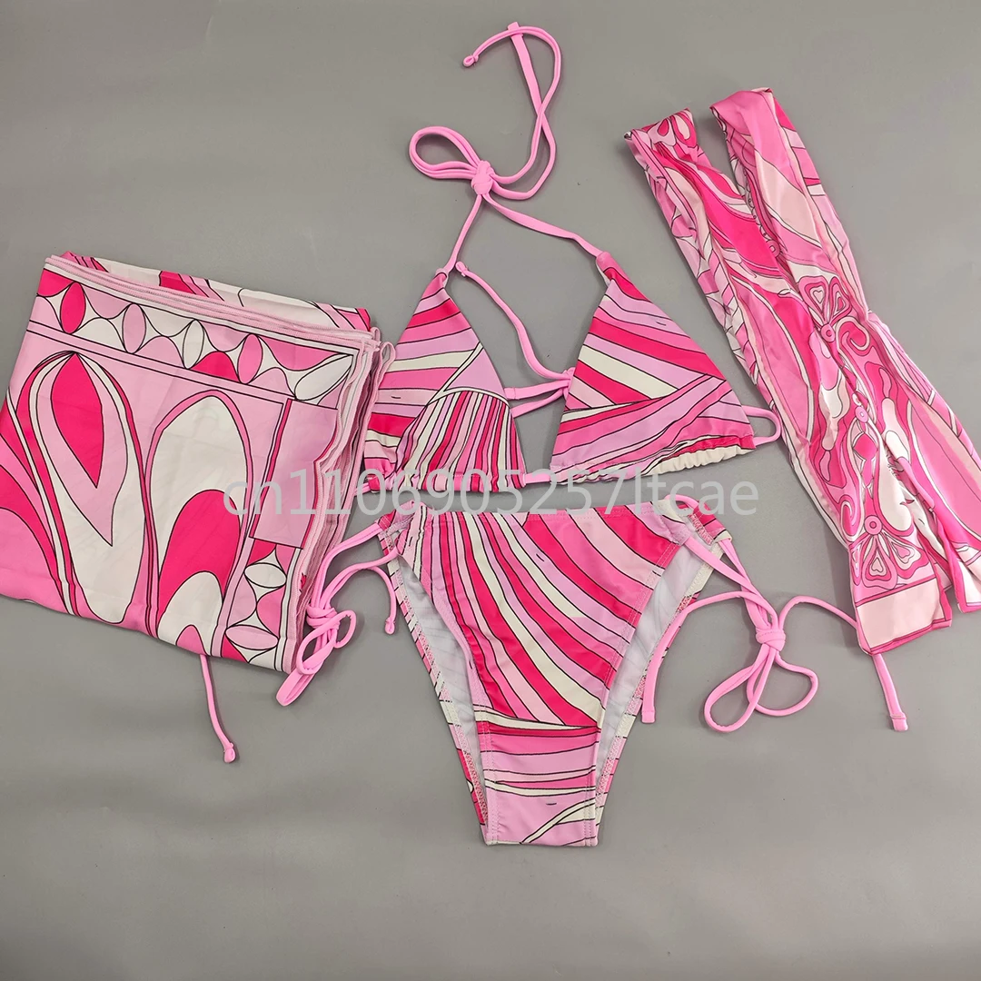 ribbon scarf bikini