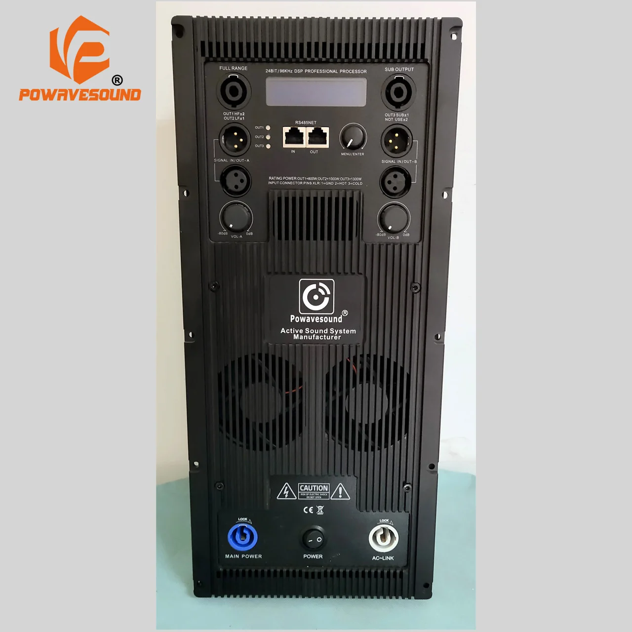 

Усилитель Powavesound 3-way 2x1000 Вт + 3000 Вт, линейный массив, модуль усилителя сабвуфера класса D с аудио процессором DSP