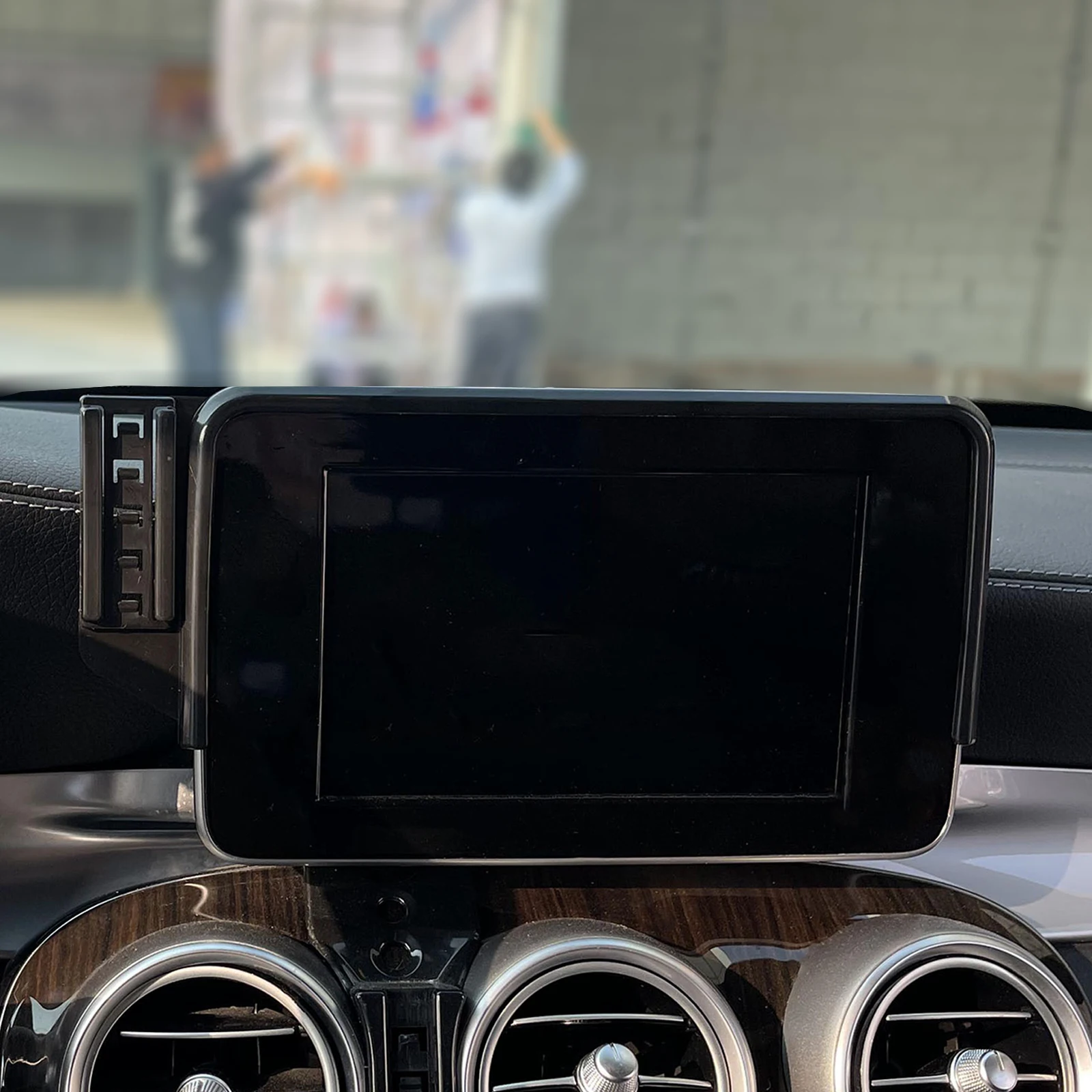 Car Phone Holder GPS Bracket Navigation Stand Auto Accessories for Mercedes-Benz GLC (7.0in) X253 C253