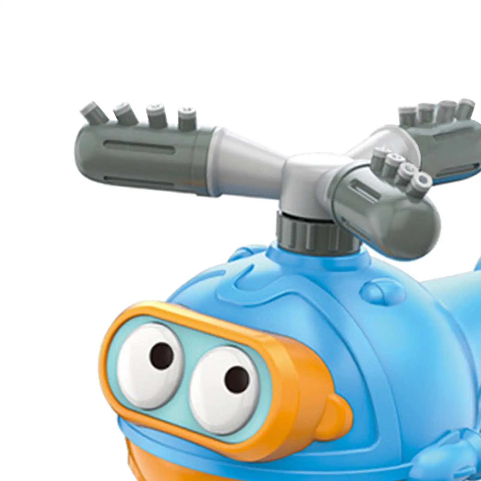 Helicopter Sprinkler Toy Summer Water Sprayer Toy Attaches to Garden Hose - 5