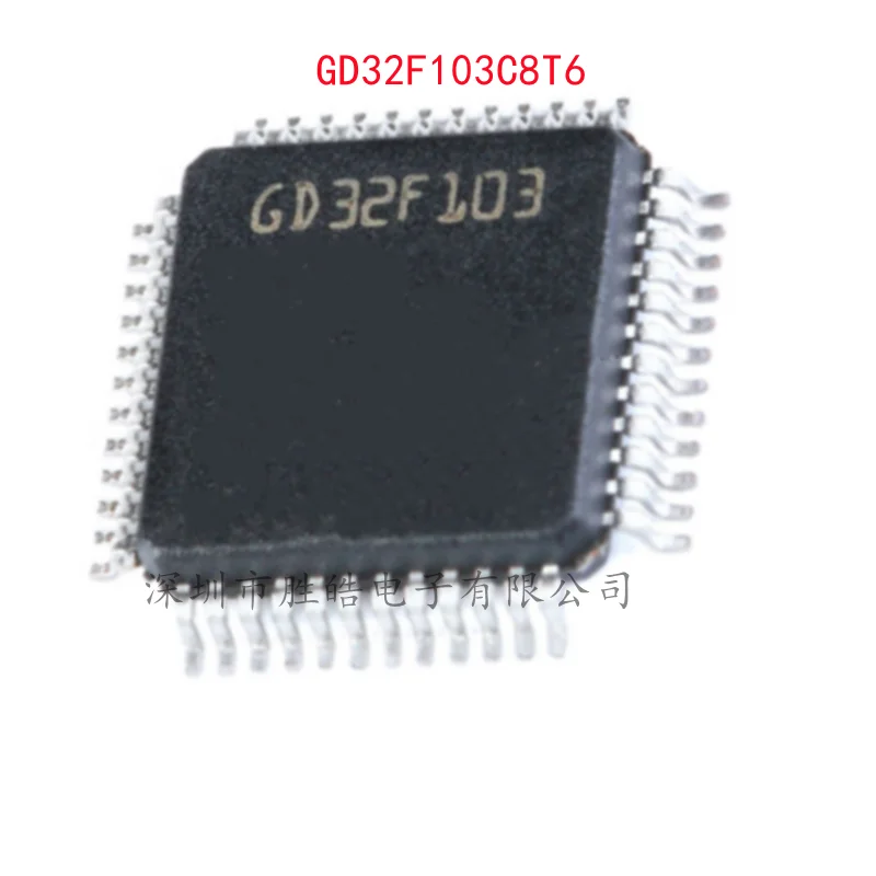 

(5PCS) NEW STM32F103C8T6 GD32F103C8T6 Compatibility Substitution LQFP-48 Integrated Circuit