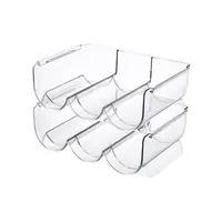 Red Wine Wine Display Rack Bottle Holder Refrigerator Organizer Transparent Universal Storage Box Water Bottle Organizer Durable 1