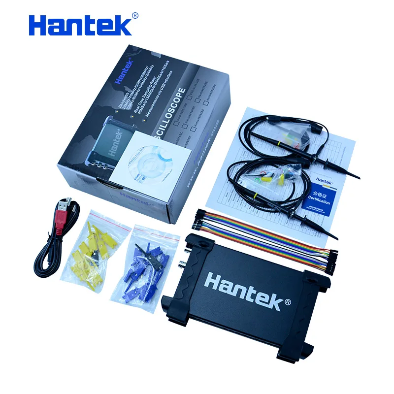 Hantek 6022BL Digital Portable USB Oscilloscope PC 20MHz Bandwidth Osciloscopio 16 Channels Logic Analyzer 48MSa/s Sample Rate
