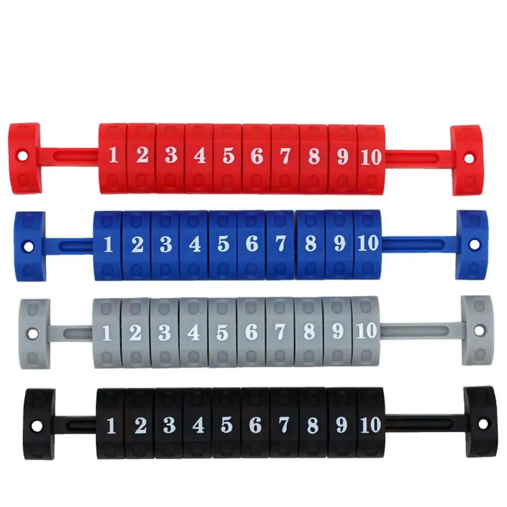 2Pcs Football Scoring Counters Durable Fine Workmanship Plastic Standard Football Table Machine Scoreboard for Gaming
