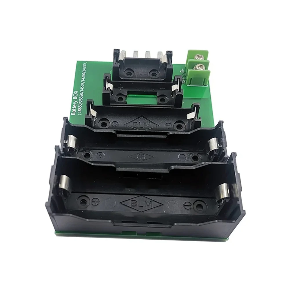배터리 테스터 케이스, DL24P 용 거치대 테스트 보관함, 4 및 2 와이어 터미널 18650 26650 14505 14340 1425 배터리 케이스