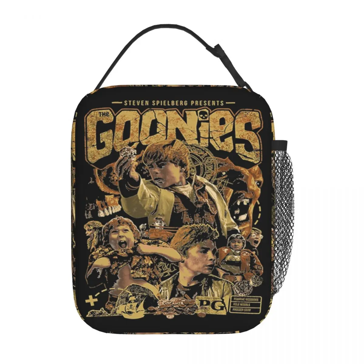 

The Goonies Comedy Movie Thermal Insulated Lunch Bags for Office Portable Bento Box Cooler Thermal Lunch Box