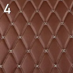 Luxurious Quilted Embroidered Faux Leather Fabric - 100X158cm (4)