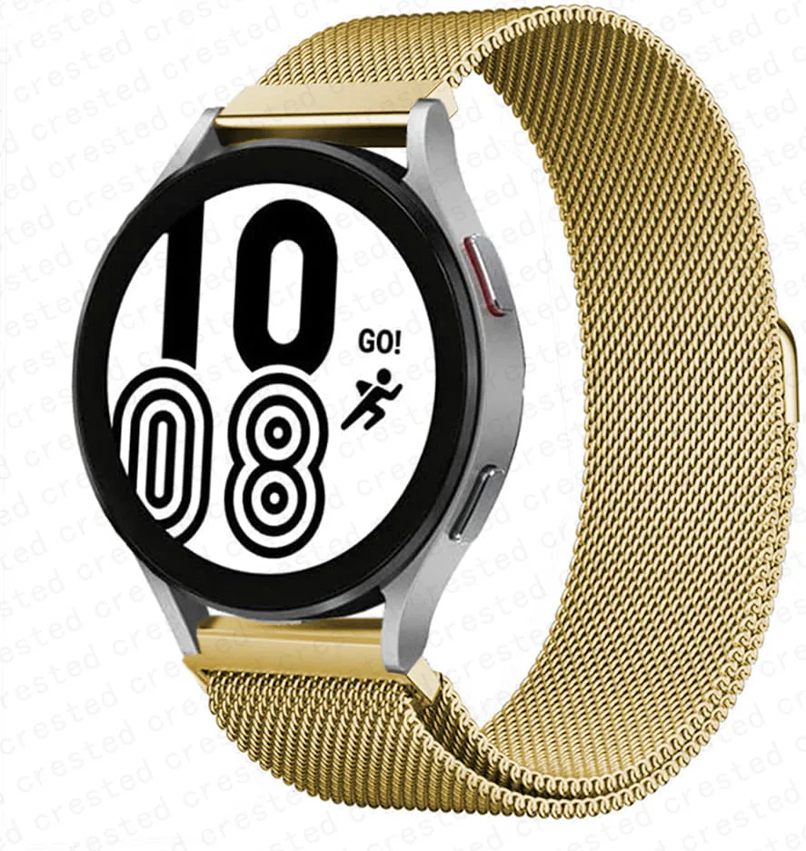 Milanese Loop Stainless Steel Watch Strap Bracelet, 20mm/22mm