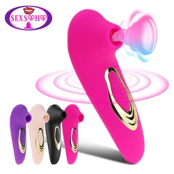 Clitoral Sucking Vibrators for Women Oral Orgasm Clit Nipple Sucker Stimulator Adults Sex Toys Masturbator Products Waterproof