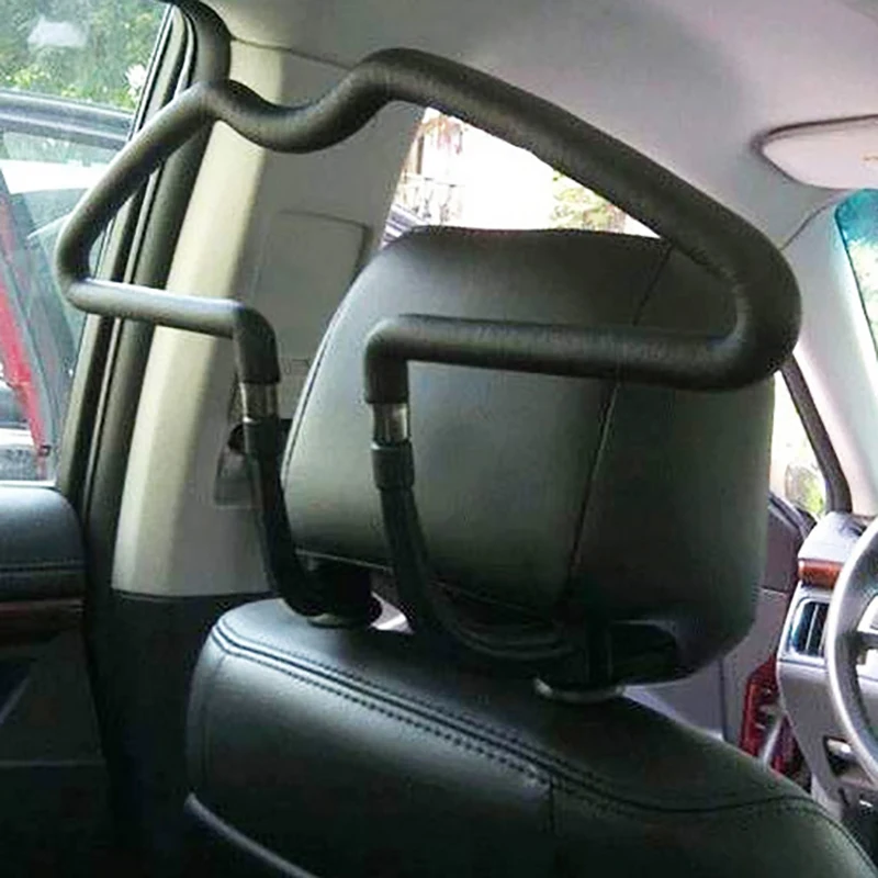 Appendiabiti universale per auto, retrattile, per poggiatesta, design salvaspazio, multifunzione, da viaggio, per giacche, cappotti, abiti, pantaloni A/a