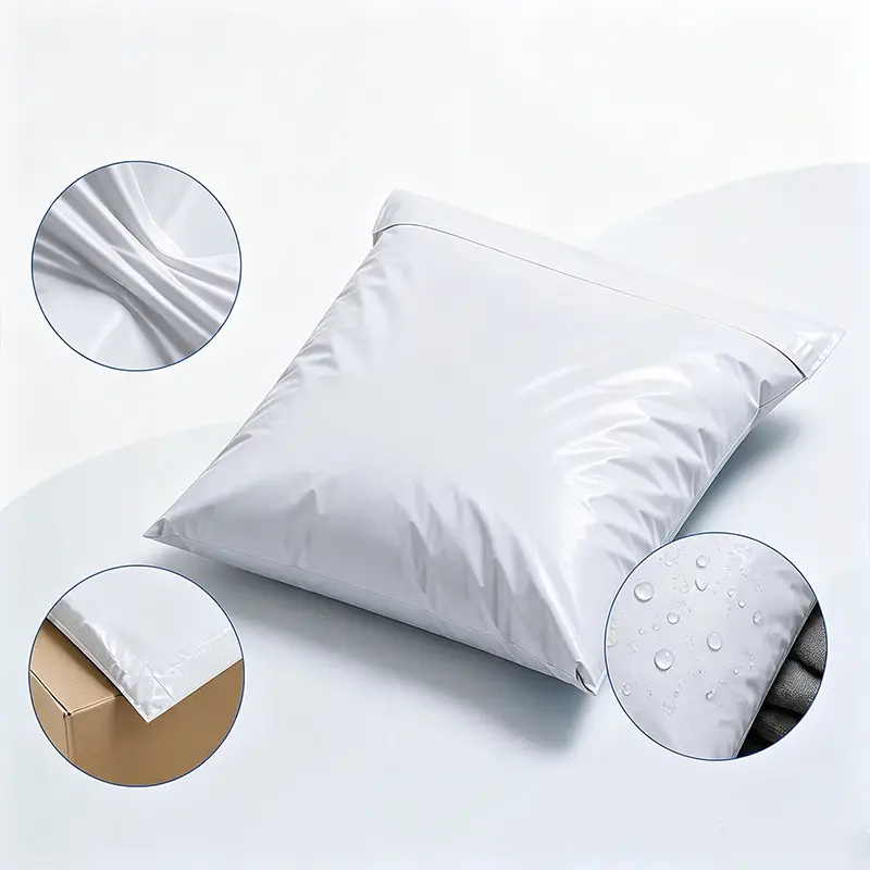50Pcs White Courier Mailer Bags Packaging Poly Package Plastic Self-Adhesive Mailing Express Bag Envelope Postal Pouch Mailing - Image 3