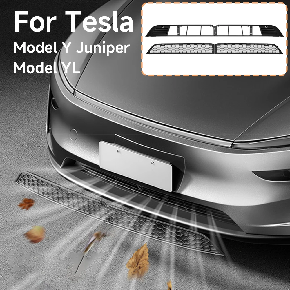 Für Tesla Model YL Lufteinlass-Innenraumfilter für Model Y Juniper Zubehör Insektenschutznetz Lufteinlass-Schutz