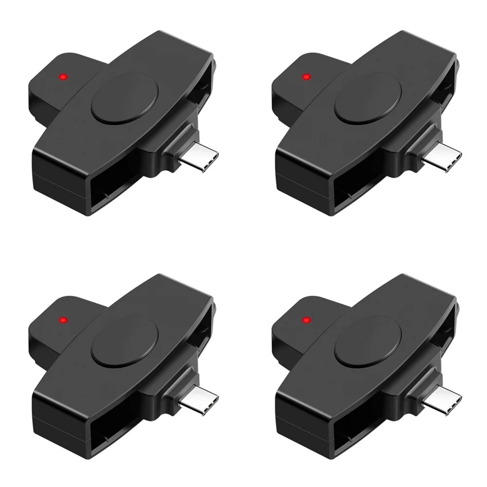 Type-C Smart Card Reader for Secure Transactions and Tax Declarations