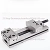 GT100 (100 x 100) 4 Inch Precision Combination Flat Nose Pliers Manual Clamp Machine Large Opening Fixture Precision Bench Vise 1