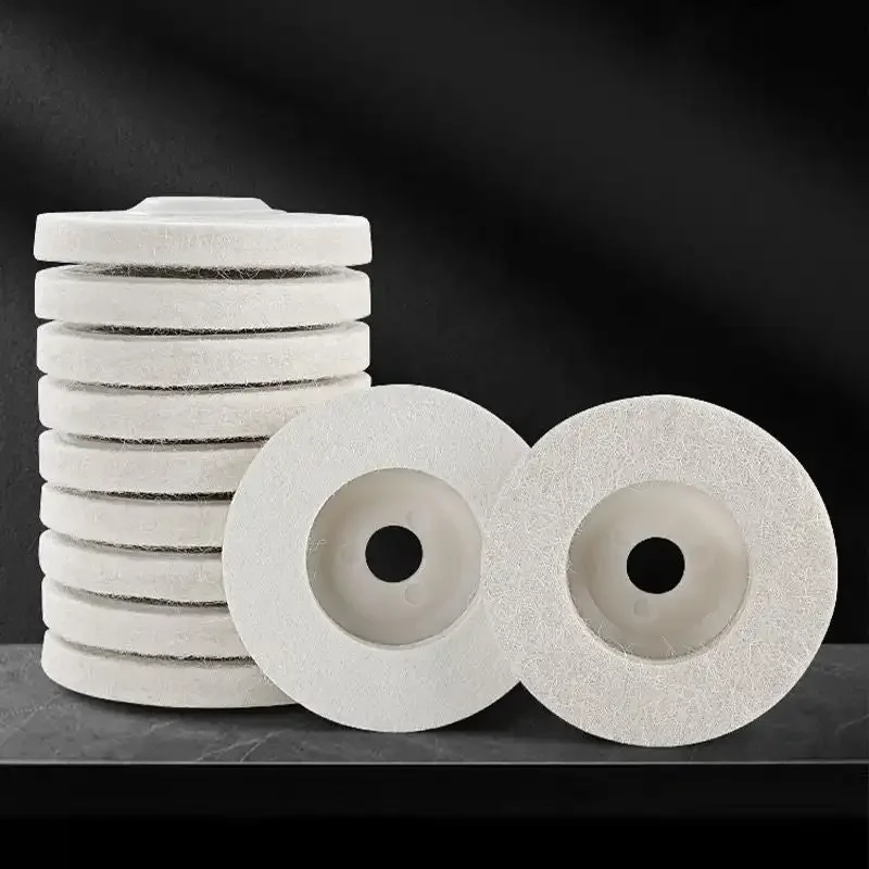 Customizable Polishing pad Wool Polishing Wheel Disc tools car Angle Grinder Felt er Pad Metal Glass